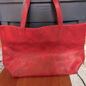 Reddish Pink Tote
